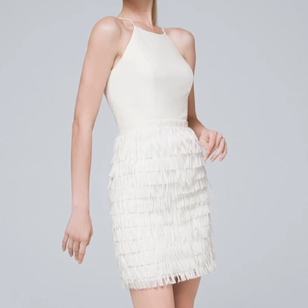 Aidan by Aidan mattox white dress size 6